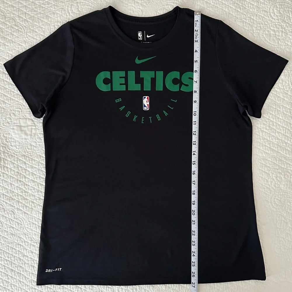 Women's Nike Black Boston Celtics Team Practice Performance T-Shirt XL